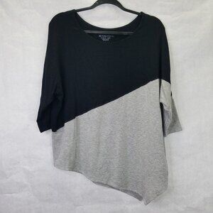 Beyond Yoga Asymmetric Sweatshirt Women's M Oversized Pullover Bamboo LuxeFleece